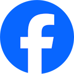 Facebook white logo link to Italmente Facebook page